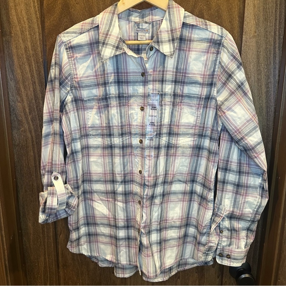Carhartt Multicolor Plaid Long Sleeve Shirt
